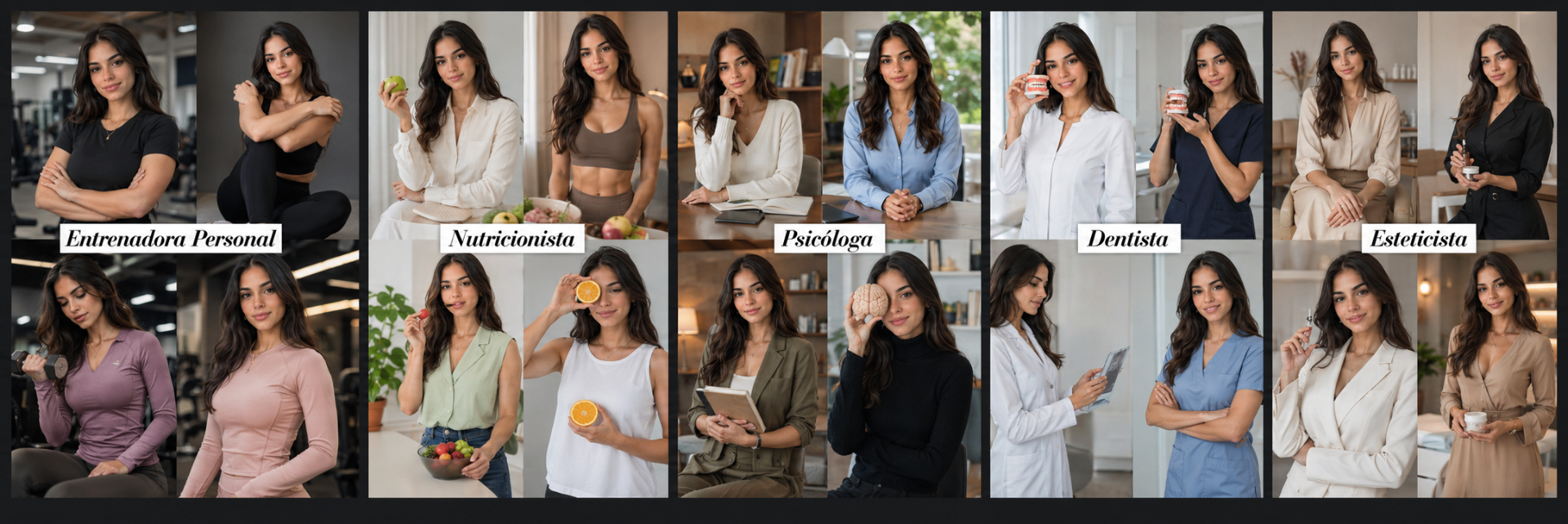 Retratos de profesiones